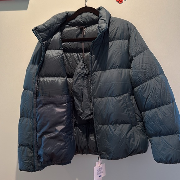 UNIQLO Women Ultra Light Down Jacket - Green - Picture 4 of 5